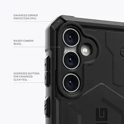 Оригінальний протиударний чохол UAG Pathfinder для Samsung Galaxy S23 FE (S711) Black 214410114040 - мініатюра 2