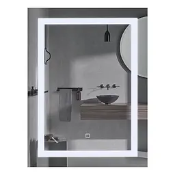 Дзеркало Mixxus Tall MR08-80x60-Reverse (LED Touch, антизапотівання, димер, регулювання яскравості) MI6659