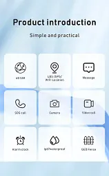 Смарт годинник-телефон дитячі Wonlex CT25 з відеодзвінком WI-FI GPS SIM-карта Pink (18357) - мініатюра 5
