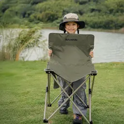 Крісло складане Naturehike Shan Lan T01 CNK2550JJ025, сталь, зелений - мініатюра 2
