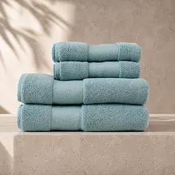 Рушник махровий LoveYouHome однотонний тіфані 75 x 150 см (ly60211) - мініатюра 5