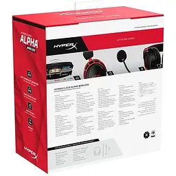 Гарнітура HyperX Cloud Alpha Wireless Black/Red (4P5D4AA) - мініатюра 9