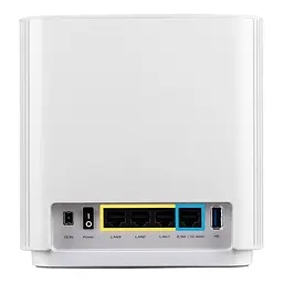 ASUS Маршрутизатор ZenWiFi XT8 2PK V2 white AX6600 3xGE LAN 1x2.5GE WAN 1xUSB3.1 WPA3 OFDMA MESH - мініатюра 4