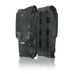 Підсумок Kiborg GU Double Mag Pouch під 2 магазина Black Multicam (1000-k4081) - мініатюра 2