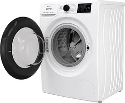 Пральна машина Gorenje фронтальна 9 кг 1400 A+++ 545 см дисплей інвертор пара Wi-Fi білий - мініатюра 7