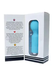 Вібромасажер Boss Series Rechargeable 11 см блакитний - мініатюра 7