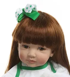 Силіконова колекційна лялька реборн reborn дівчина ніка Reborn Dolls det0018827 - мініатюра 4