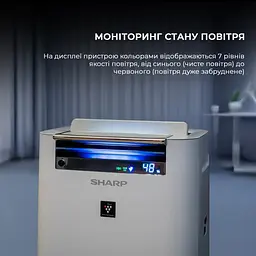Очищувач повітря з функцією зволоження Sharp KC-G60EUW - мініатюра 14