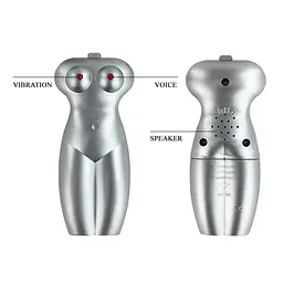 Мастурбатор BAILE - TEMPTATION PASSSION LADY,Vibration Sex talk Double holes Baile BM-009181 100535 - мініатюра 10