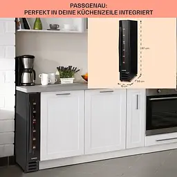 Вбудований винний холодильник Klarstein Vinovilla 7 Built-in Uno (10036178) - мініатюра 3