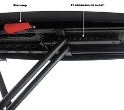 Дошка для прасування Rolser K-Surf Black Tube Plata (K07002-1029) - мініатюра 4