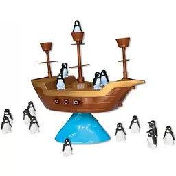 Настільна інтерактивна гра Ummi 707-61 Pirate Boat Balancing Game Brown