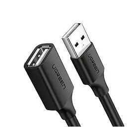 Кабель UGREEN US103 USB 2.0 A Male to A Female Cable 3m (UGR-10317) - мініатюра 2