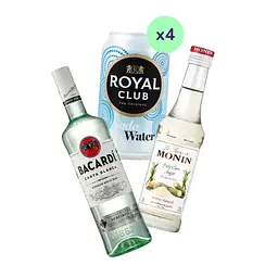 Коктейль Strawberry Mojito (набір інгредієнтів) х20 на основі Bacardi - мініатюра 2