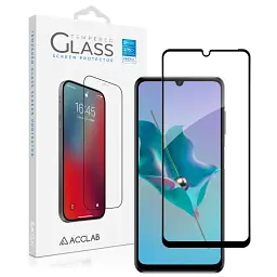 Скло захисне ACCLAB Full Glue ZTE Blade V40 Vita Black (1283126545665) - мініатюра 2