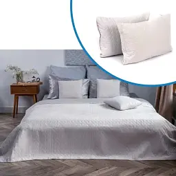 Набір VeLour покривало та 2 чохли на подушки Ice (К_994.55_Ice)