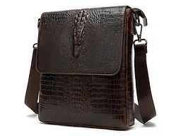 Чоловіча шкіряна сумка Vintage 28,5х22х5,5 см sum0012267 - мініатюра 3