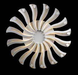 Люстра стельова LED Splendid Ray LK39264/16, 16W, білий, сучасний стиль з пультом - мініатюра 2