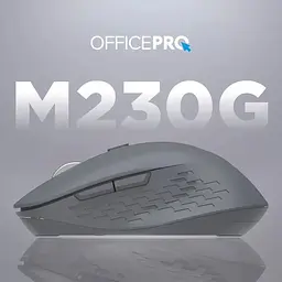Мышь OfficePro Wireless серая (M230G) - миниатюра 6