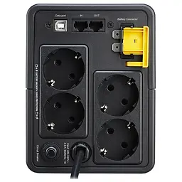 ДБЖ APC Back UPS 950VA/520W, USB, 4xSchuko, (BX950MI-GR) - мініатюра 4