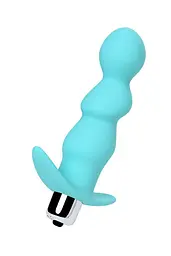 Анальна пробка ToDo Anal Vibro Plug Bland 12 см (бірюзовий) - мініатюра 12