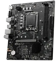 Материнська плата MSI PRO H610M-E (PRO H610M-E) (Socket 1700, Intel H610, Micro-ATX) - мініатюра 2