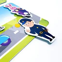 Гра з липучками Vladi Toys Транспорт (VT1302-28) - мініатюра 4