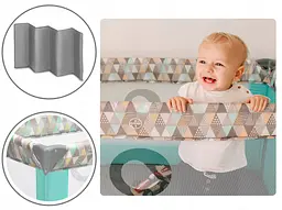 Манеж Lionelo Stefi Mint Multicolor - мініатюра 7