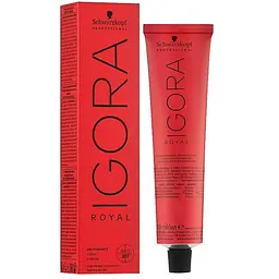 Перманентна фарба для волосся Schwarzkopf Professional Igora Royal, відтінок 7-42 (срібно-рудий бежево-попільний), 60 мл (2683577) - мініатюра 2
