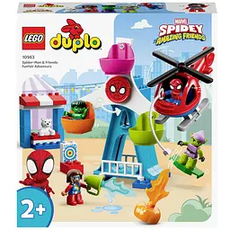 Конструктор LEGO DUPLO Людина-павук та друзі, пригоди на ярмарку, 41 деталь (10963)