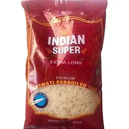 Рис Басматі Indian Super Extra long Basmati Perboiled Rice 1 кг - мініатюра 2