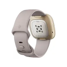 Смарт-годинник Fitbit Sense Lunar White/Soft Gold Stainless Steel (FB512GLWT) - мініатюра 4