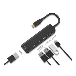 Концентратор XoKo AC-405 Type-C to HDMI+USB 3.0+USB 2.0+Type-C (XK-AC-405) - мініатюра 5