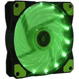 Вентилятор 140 mm Cooling Baby 14025S зелений 140x140x25мм HB 1200 об/хв 25дБ SB 12В 0.25A 4pin Molex