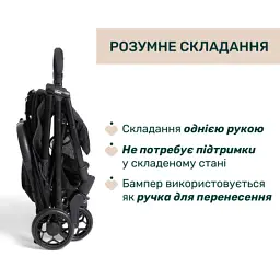 Коляска Chicco Urbino чорна (8058664182015) (87138.95) - мініатюра 5