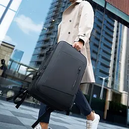 Рюкзак Mark Ryden MR9299KR Big Size з можливістю розширення Чорний - мініатюра 7