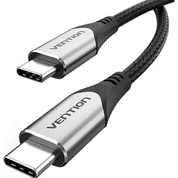 Кабель Vention USB 3.1Type-C M-M,0.5м60W Cotton Braided (TAAHD) - мініатюра 2