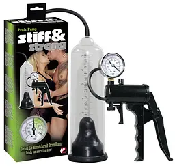 Помпа для пеніса You2Toys Stiff Strong, 22 см (прозорий) - мініатюра 6