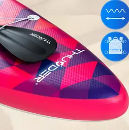 Надувна дошка SUP THUNDER VOLCA 320 см з веслом - мініатюра 8