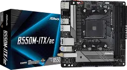 Материнська плата ASRock B550M-ITX/ac Socket AM4