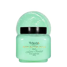 Скраб батер для тіла 2 в 1 Top Beauty Body Butter Scrub Lime Sorbet, 400 г