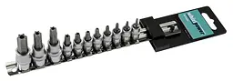 Набір біт з отвором Whirlpower 1/4" і 3/8" (11 шт)