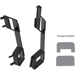 Підставка для консолі Dobe TP5-3582 для PS5 Slim/PS5 Slim Digital Transparent Black [165282] - мініатюра 2