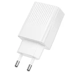 МЗП Borofone BAS75A Source PD30W (1USB-C) White - мініатюра 4