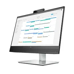 Монітор TFT 23.8" HP E24mv G4, IPS, HDMI, VGA, DP, USB, Cam, HAS, Pivot, колонки, сріблястий (169L0AA) - мініатюра 5