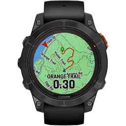 Смарт-годинник Garmin Fenix 7 Pro Solar (No Wi-Fi) Slate Gray with Black Band (010-02777-02) [173307] - мініатюра 4