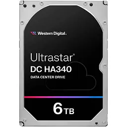 Жорсткий диск для сервера Western Digital HDD Server WD Ultrastar DC HA340, 6TB 512e SE, 3.5’’, 256MB, 7200, RPM, SATA (WUS721206BLE6L4) - мініатюра 2