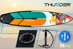 Надувна дошка SUP THUNDER NOX 320 см з веслом - мініатюра 7