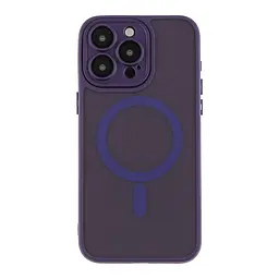 Чохол-накладка Magnetic Matte Camera Lens with Magsafe Apple iPhone 13 Pro Max Dark Purple (35210_3345333)