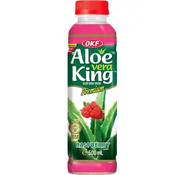 Фруктовий напій OKF Aloe Vera King Raspberry 0.5 л